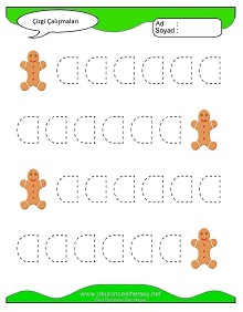 Çizgi Çalışma Sayfaları